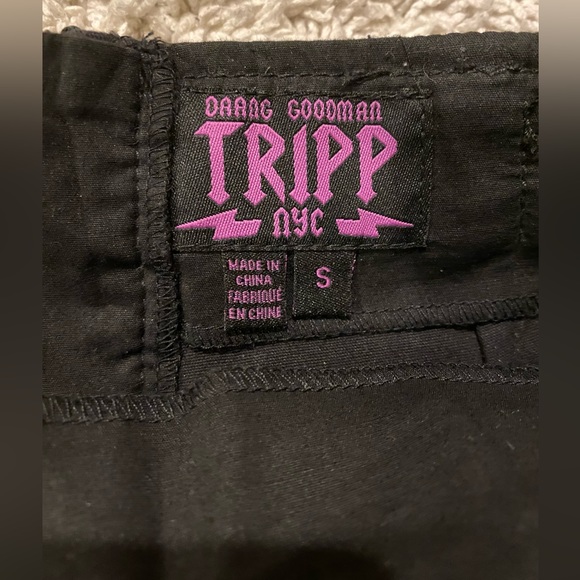 Rare Tripp NYC Dang Goodman Buckle Mini Skirt Size S - Picture 10 of 10